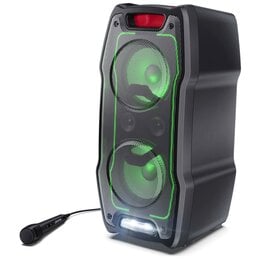 Power Audio SHARP PS-932, 180W, Bluetooth, Bateria 13 godzin,  Mikrofon bezprzewodowy w zestawie, IPX4, Tryb super bass 