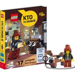 Książka LEGO Books Kto to zrobił AMB-6601 (okładka twarda) 