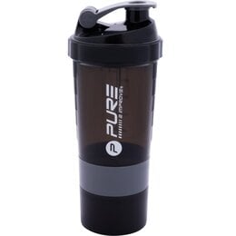 Shaker PURE2IMPROVE 7095732 Czarno-szary (500 ml) 