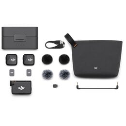 System bezprzewodowy DJI Mic Mini (2 TX + 1 RX + Etui ładujące) 