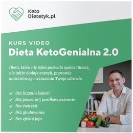 Karta podarunkowa KETODIETETYK Szkolenie online: Dieta Ketogenialna 