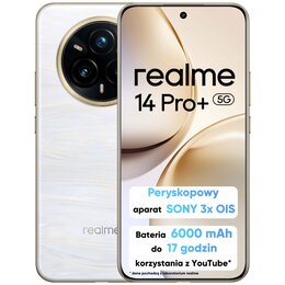 Smartfon REALME 14 Pro+ 5G 8/256GB 6.83" 120Hz Perłowy 
