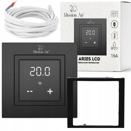Regulator MISSION AIR Aries LCD Czarny 