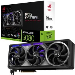 Karta graficzna ASUS GeForce RTX 5080 ROG Astral OC 16GB DLSS 4 