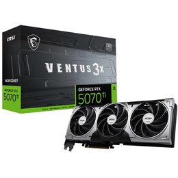 Karta graficzna MSI GeForce RTX 5070 Ti Ventus 3X OC 16GB DLSS 4 