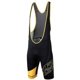 Spodenki rowerowe KROSS Rubble Bib Sho (rozmiar S) Czarno-żółty 