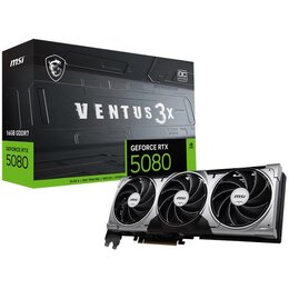 Karta graficzna MSI GeForce RTX 5080 Ventus 3X OC 16GB DLSS 4 