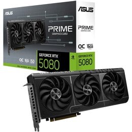Karta graficzna ASUS Prime GeForce RTX 5080 16GB OC Edition DLSS 4 