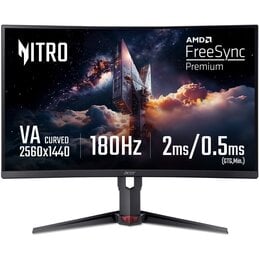 Monitor ACER Nitro XZ273UP2BMIIPHX 27" 2560x1440px 180Hz 0.5 ms [GTG] Curved 