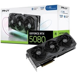 Karta graficzna PNY GeForce RTX 5080 Triple Fan 16GB OC DLSS 4 