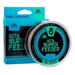 Plecionka MIKADO Octa Super Feeder 0.18 mm / 150 m Brązowy 