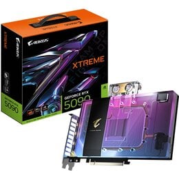 Karta graficzna GIGABYTE Aorus GeForce RTX 5090 Xtreme Waterforce WB 32GB DLSS 4 
