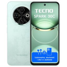 Smartfon TECNO Spark 30C 6/128GB 6.67" 120Hz Zielony 