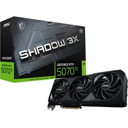 Karta graficzna MSI GeForce RTX 5070 Ti SHADOW 3X OC 16GB DLSS 4 