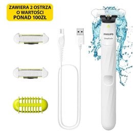 Trymer PHILIPS OneBlade Intimate QP1924/30 + w zestawie 2 OSTRZA o wartości ponad 100 zł 