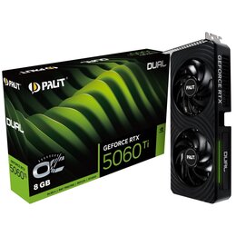Karta graficzna PALIT GeForce RTX 5060 Ti Dual OC 8GB DLSS 4 