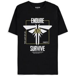 Koszulka DIFUZED The Last Of Us - Endure and Survive (rozmiar 2XL) Czarny 
