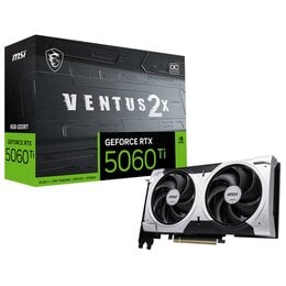 Karta graficzna MSI GeForce RTX 5060 Ti Ventus 2X OC 8GB DLSS-4 