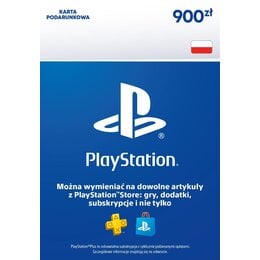 Kod aktywacyjny SONY PlayStation Network 900 zł 
