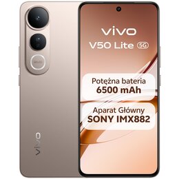 Smartfon VIVO V50 Lite 5G 8/256GB 6.77" 120Hz Złoty