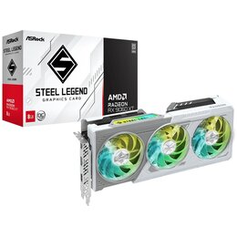 Karta graficzna ASROCK Radeon RX 9060 XT Steel Legend OC 8GB 