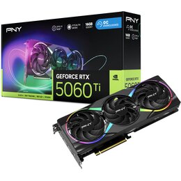 Karta graficzna PNY GeForce RTX 5060 Ti ARGB OC Triple Fan 16GB DLSS 4 