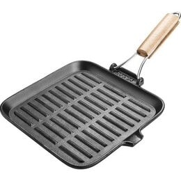 Patelnia żeliwna LAMART LT1065 Iron żeliwna Czarny (23 cm) 