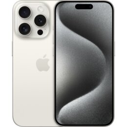 Smartfon APPLE iPhone 15 Pro (odnowiony, nieaktywowany) 5G 512GB 6.1" 120Hz Tytan biały (CPO) 