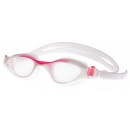Okulary pływackie SPOKEY Palia 839225 Biało-różowy filtr UV 