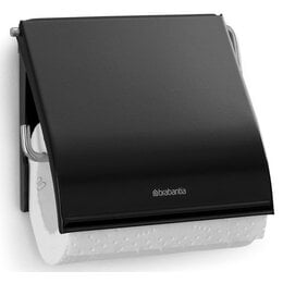 Uchwyt na papier toaletowy BRABANTIA 108600 Classic Czarny 