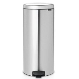 Kosz na śmieci z pedałem BRABANTIA 111822 NewIcon ciche zamykanie 30L Stal szczotkowana 