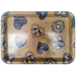 Taca VIVENZI Cuori Blu (51 x 38 cm) 