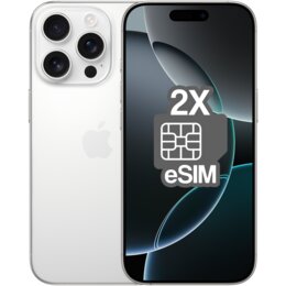 Smartfon APPLE iPhone 16 Pro (odnowiony, nieaktywowany) 5G 128GB 6.3" 120Hz Tytan biały (CPO) 2x eSIM 