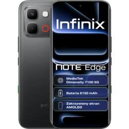 Smartfon INFINIX Note Edge 5G 8/256GB 6.78" 120Hz Czarny 