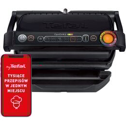 Grill elektryczny TEFAL GC7128 OptiGrill+ z automatycznymi programami 