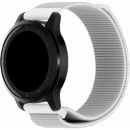 Pasek HOLDIT Nylon Magnet do Samsung Galaxy,Garmin,Huawei,Amazfit 20mm Szary 