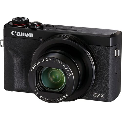 Aparat CANON PowerShot G7 X Mark III Czarny, 20.2Mpix, 4.2x zoom