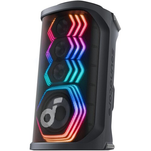 Power Audio SOUNDCORE Rave 3s, 400W, Bluetooth, Dwukierunkowy dźwięk, Wejście mikrofonowe i gitarowe, Aplikacja,  IPX4