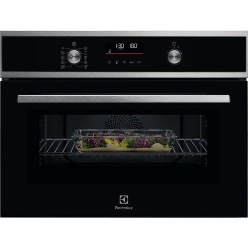 Piekarnik ELECTROLUX CombiQuick 600 EVL6E49X Elektryczny z mikrofalą Stal szlachetna