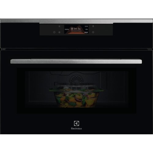 Kuchenka mikrofalowa ELECTROLUX EVM8E09X MealAssist 1000W średnica 36 cm pojemność 44L Czarny
